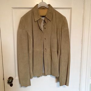 Tan suede jacket